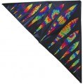 6.5' Delta Kite, Rainbow Bullets